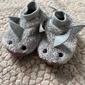 L.L. Bean Gray Shark Slippers